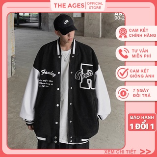 Áo khoác bomber nữ vải dù in chữ R , áo khoác dù bomber nam nữ ulzzang hàn quốc