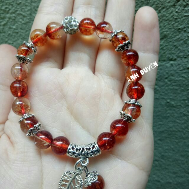 Ưu linh đỏ mix charm
