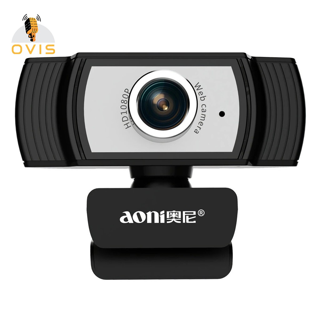 Aoni C33 - Webcam Livestream Siêu Nét, Họp Trực Tuyến, Học Online, Lấy Nét Chủ Động, Góc Quay 80 Độ