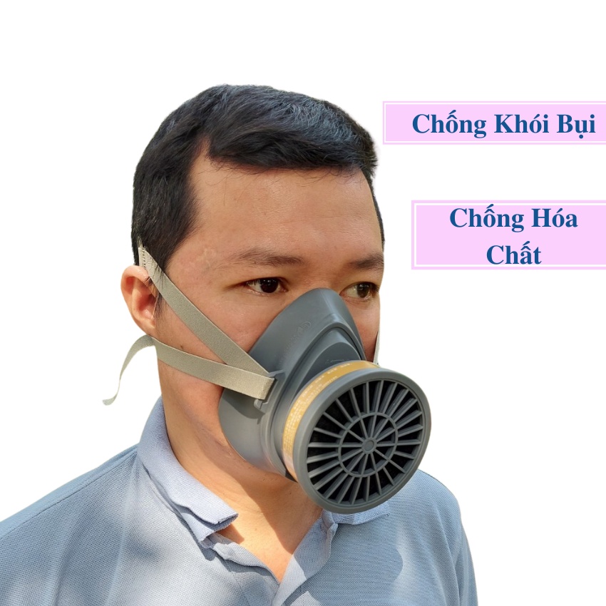 Mặt Nạ Phòng Độc,Chống Độc 3700 Dùng Để Phun Sơn,Chống Hóa Chất