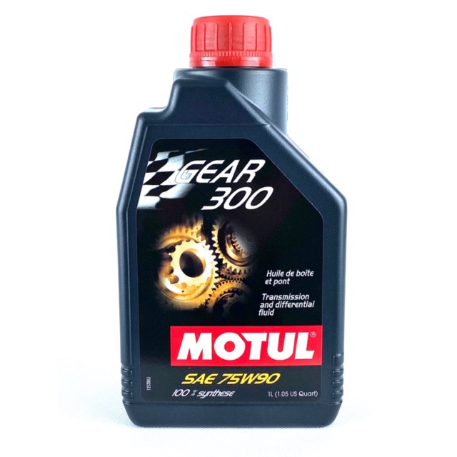 Nhớt hộp số (nhớt lap) xe tay ga Motul Gear 300 75W90 1L