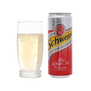 Soda gừng Schweppes thùng 24 lon x 330ml