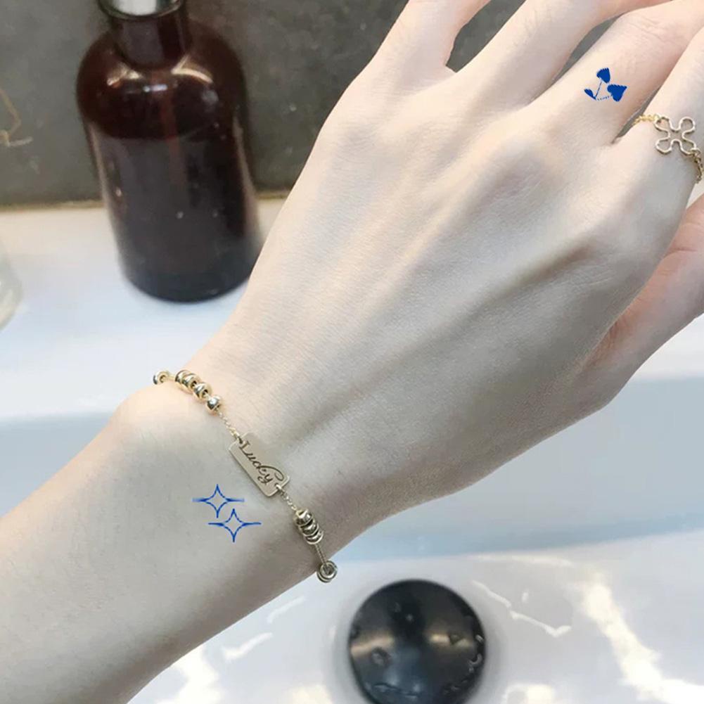 Miếng Dán Hình Xăm Hình Nước Ép Mini Dễ Thương Chống Nước P1H8 Dùng 1 Lần