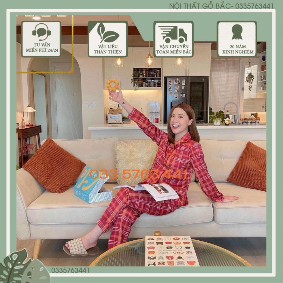 HÀNG CHÍNH HÃNG- Ghế sofa khung gỗ tự nhiên bọc đệm vải kiểu dáng hiện đại - dễ dàng vệ sinh - sử dụng vật liệu cao cấp