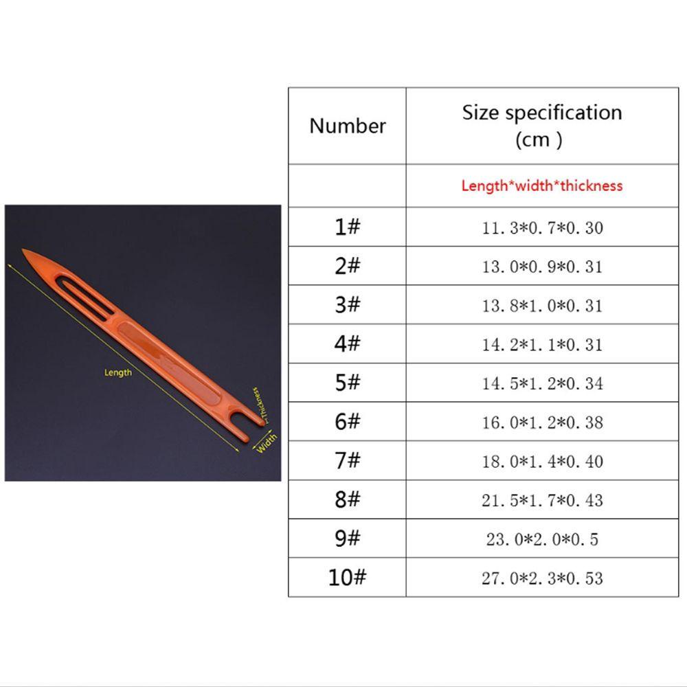 SUENIN Set 8 / 10 Lưới Bắt Cá Bằng Nhựa Màu Sắc Ngẫu Nhiên