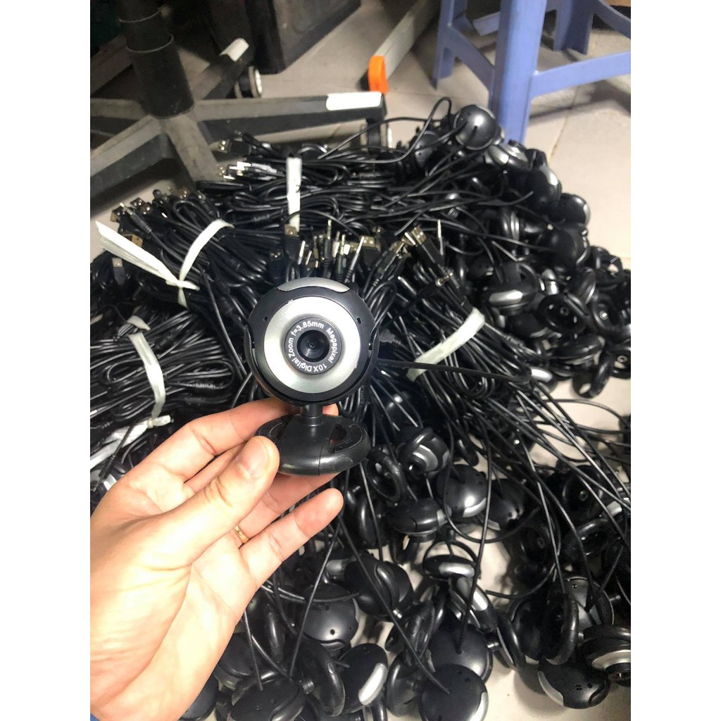 Webcam 1.3MP HD siêu nét xoay 360 độ có mic đàm thoại dạy học trực tuyến  bảo hành 6 tháng | BigBuy360 - bigbuy360.vn