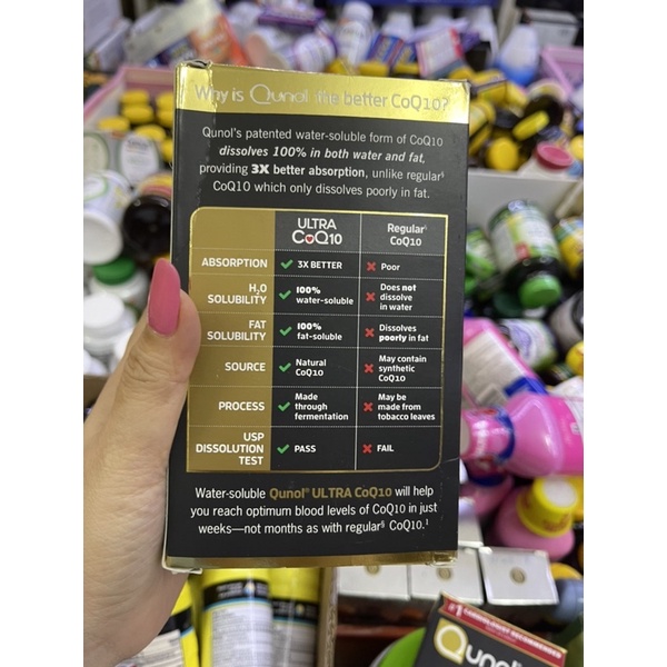 Qunol coq10 120 viên
