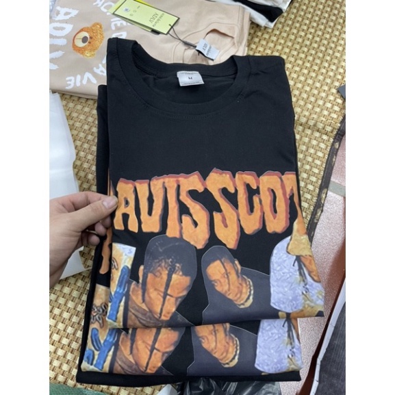 [Ả𝐧𝐡 +Video 𝐓𝐡ậ𝐭] Áo thun tay lỡ TRAVISSCOTT In Hình 3D Cao Cấp , Áo thun unisex nam nữ form rộng oversize | BigBuy360 - bigbuy360.vn