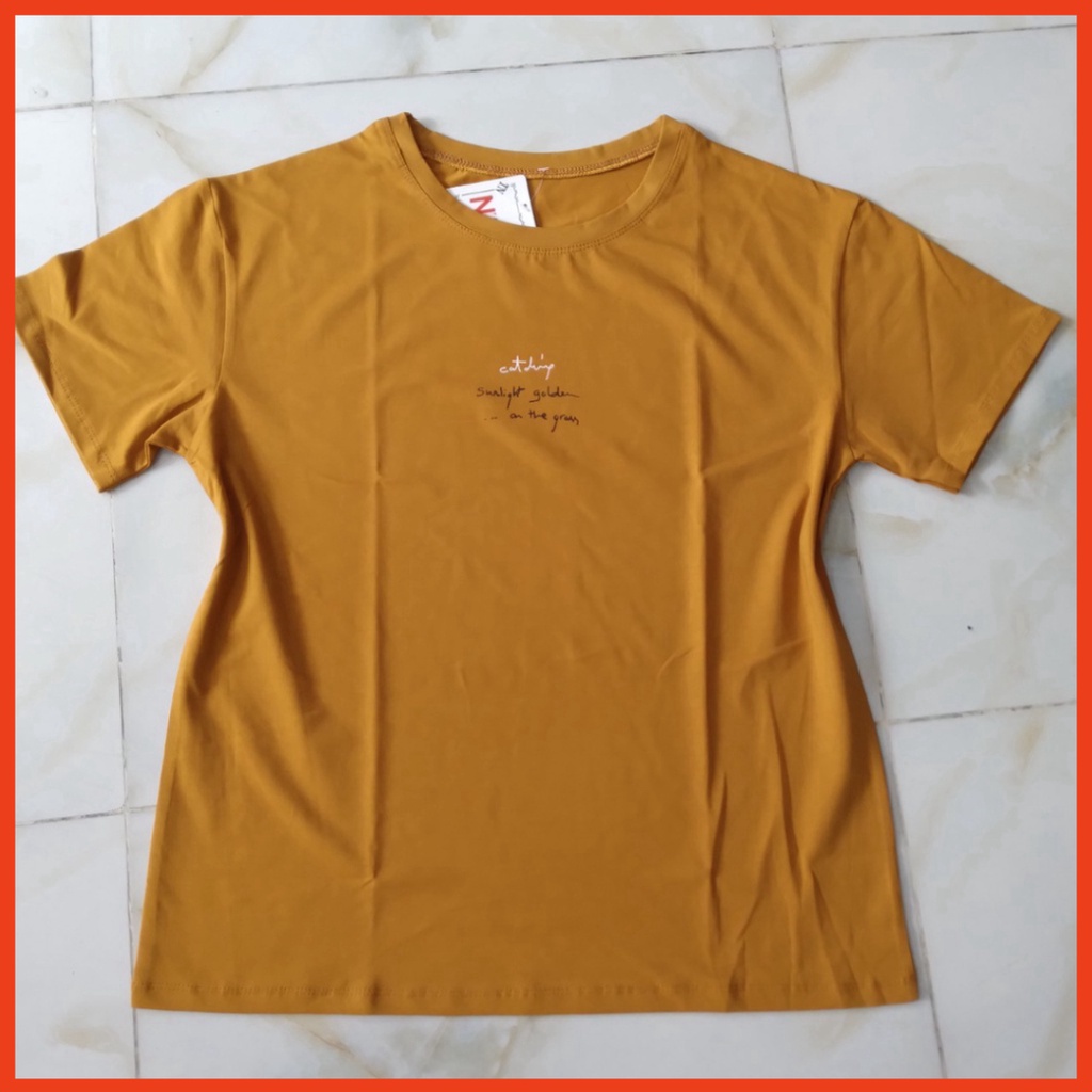 ÁO THUN NỮ T-SHIRT TAY NGẮN - ÁO THUN NỮ COTTON 100% CAO CẤP MỀM MỊN -  CO GIẢN THOÁNG MÁT 42KG-65KG