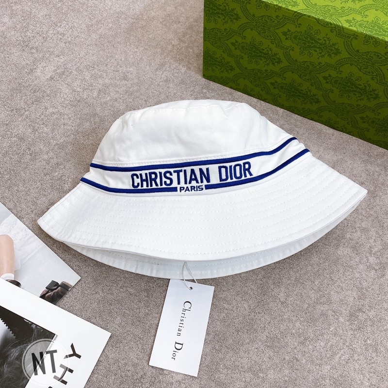 Mũ vành bucket D i o r full tag mác