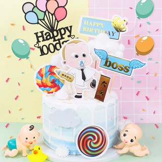 Set Cắm HPBD Nhóc Trùm chỉ #10k