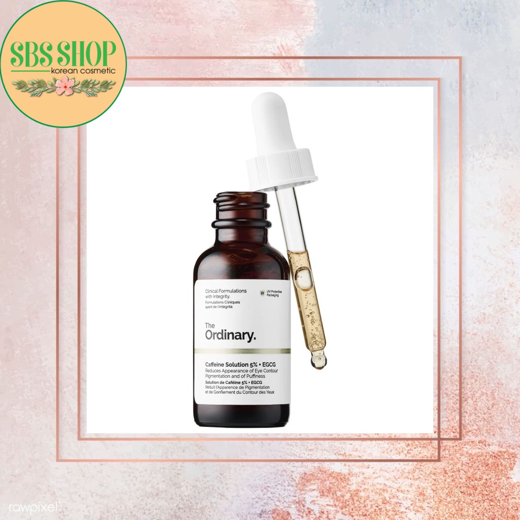 Serum mắt The Ordinary Caffeine Solution 5% + EGCG 30ml