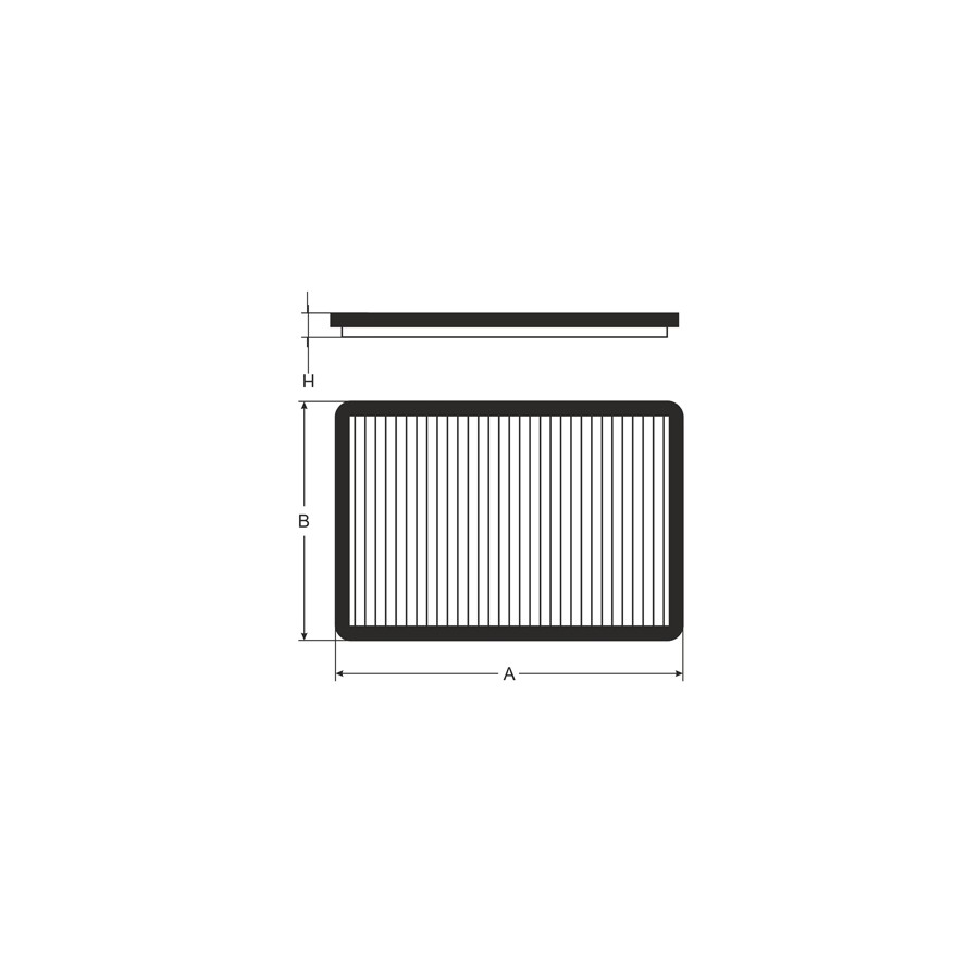 Lọc gió cabin  có than hoạt tính SCT-GERMANY SAK 334 xe Lexus ES, RX 2015; Camry, Fortuner, Innova 2017-, CX8