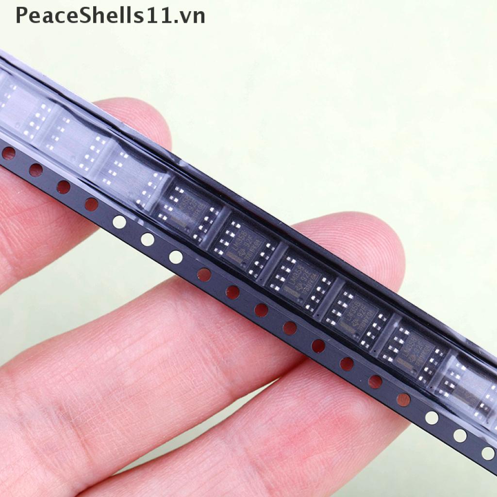 Set 10 Bộ Khuếch Đại Âm Thanh Đôi Lm358Dr Smd Sop8 Lm358 Vn