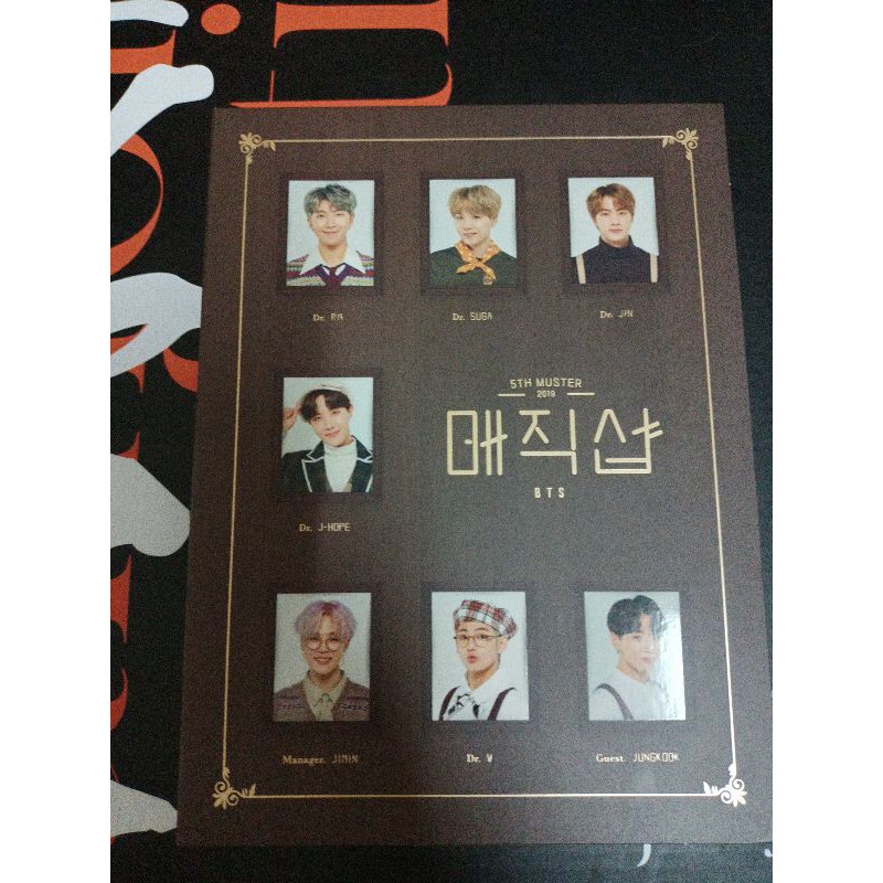 dics/CD BTS muster 5th magic shop