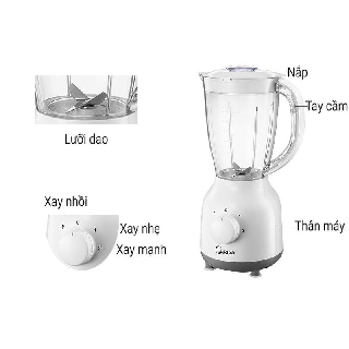 Máy Xay Sinh Tố Midea MJ-BL40 1.5L