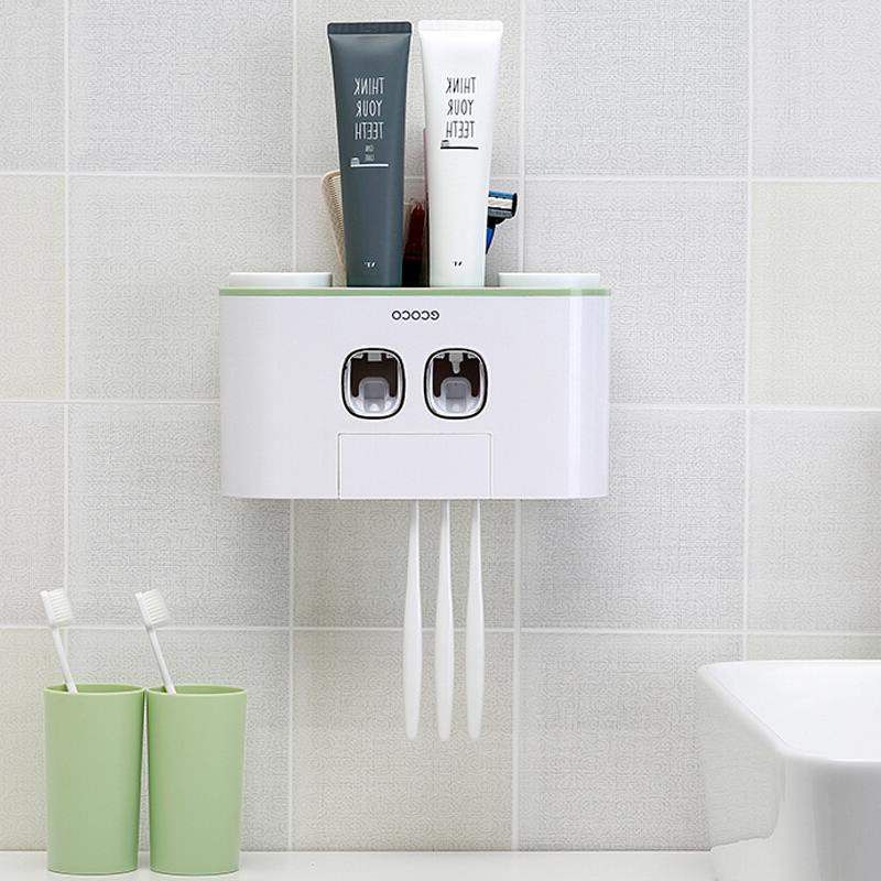 Nhả kem đánh răng  ECOCO 4  cốc hàng loại 1 chính hãng