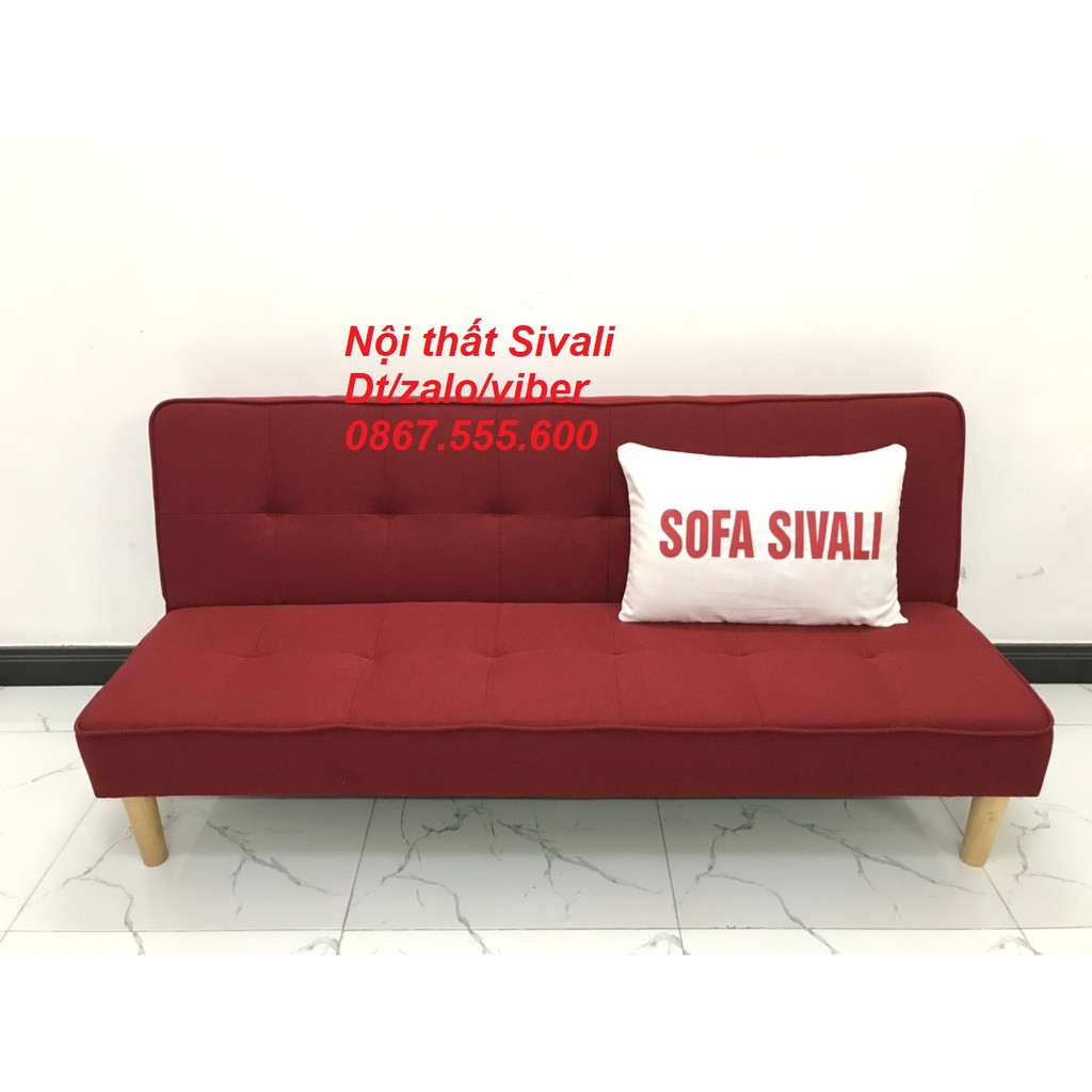 SFB12-Bộ ghế sofa giường 1m7x90, sofa phòng khách Sivali, salon, sopha, sa lông, sô pha