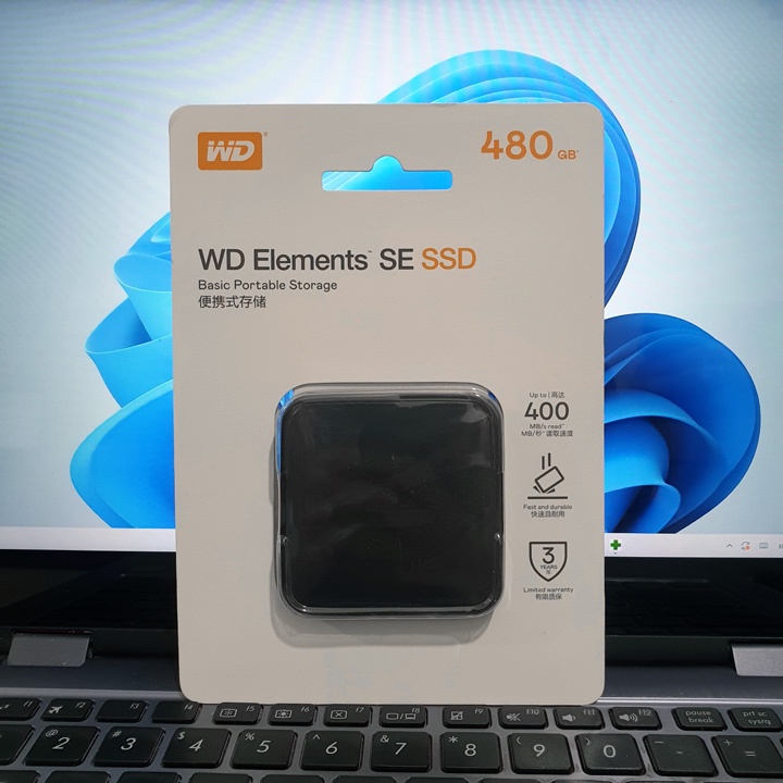 Ổ cứng SSD di động USB3.0 WD Elements SE 480GB - bảo hành 3 năm