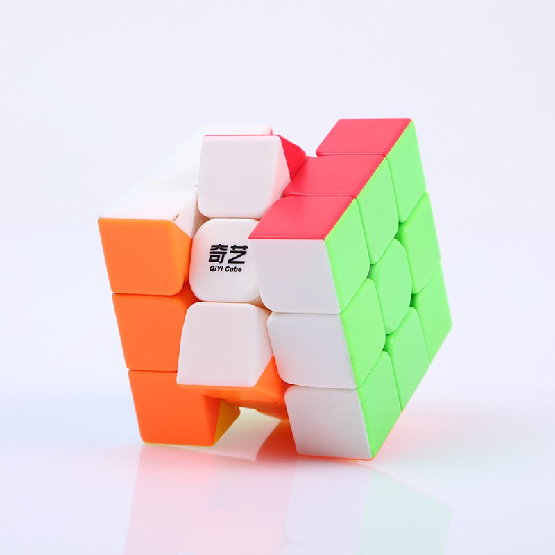 Rubik 3x3 QiYi Speed S Stickerless - Rubik Quay Trơn, Mượt, Nhanh, Bẻ Góc Cực Tốt