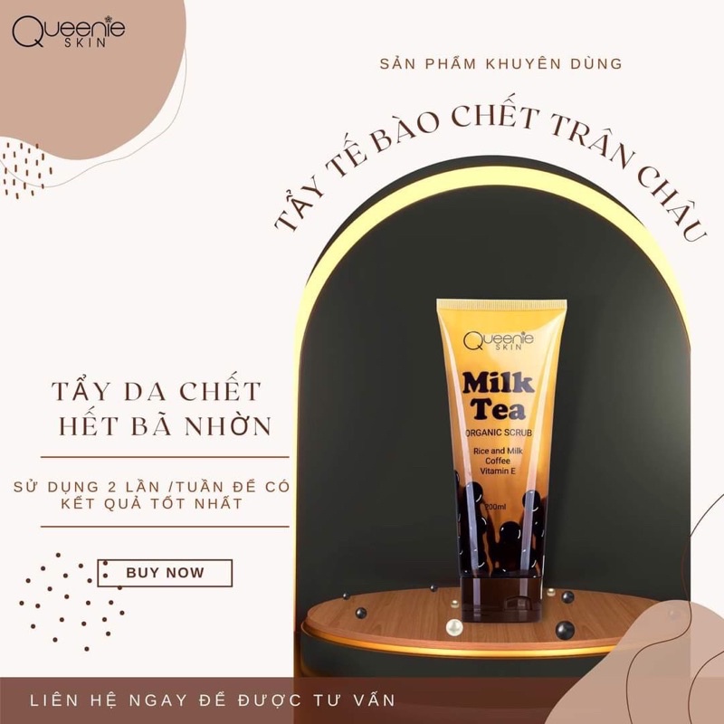 &lt;CHÍNH HÃNG GIÁ SỈ&gt; TẨY TẾ BÀO DA CHẾT TRÂN CHÂU QUEENIE SKIN
