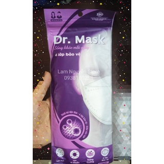 Khẩu trang 4D Dr.Mask hang tiêu chuẩn.