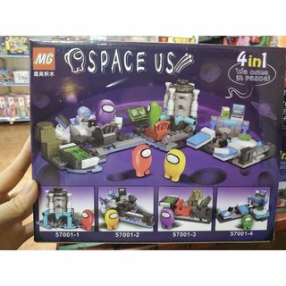 Bộ Xếp Hình Among Space Among Us