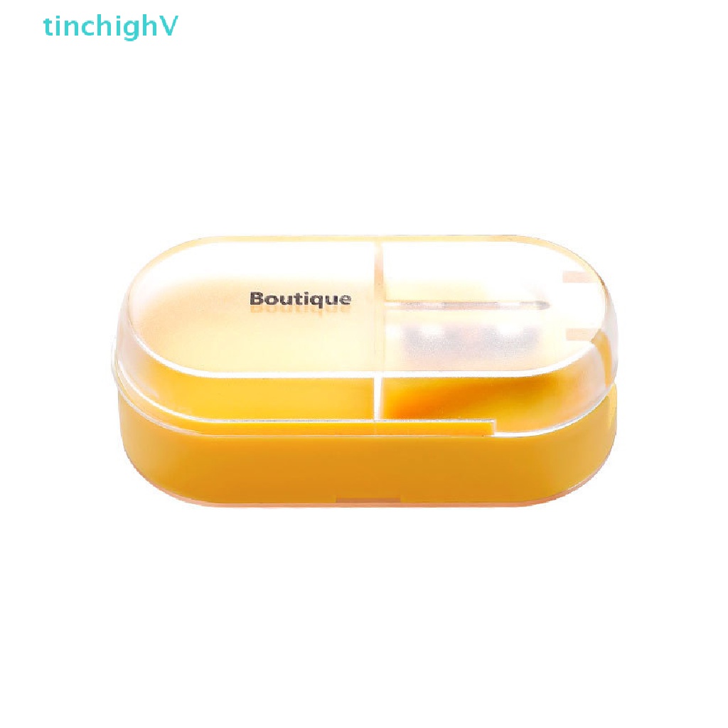 1 Dụng Cụ Cắt Thuốc Viên Nhỏ Kèm Lưỡi Dao Bảo Vệ Tiện Dụng