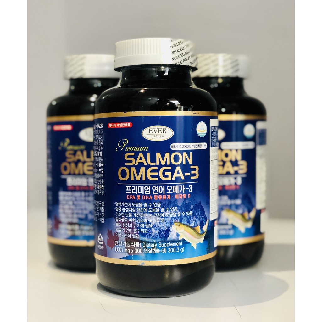 Viên Uống OMEGA-3 & DHA Tiêu Chuẩn Hàn Quốc
