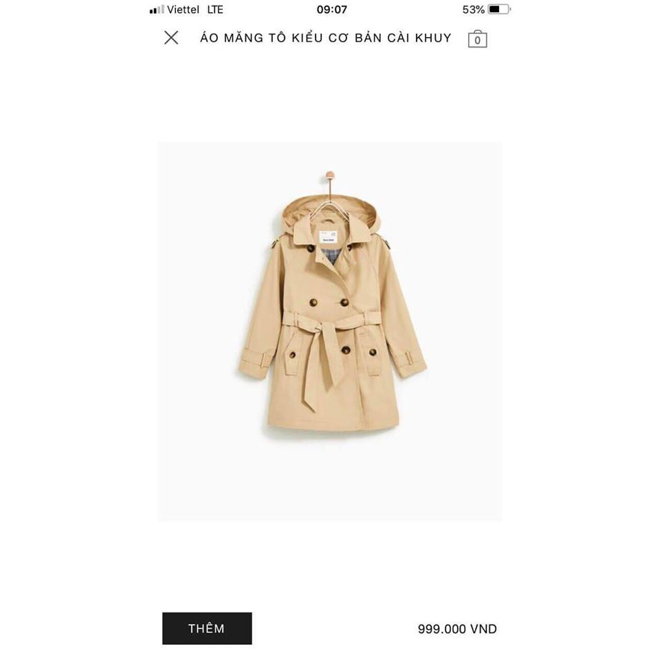 [Mã ICB0511 giảm 25% đơn 50K] Áo mangto cho bé