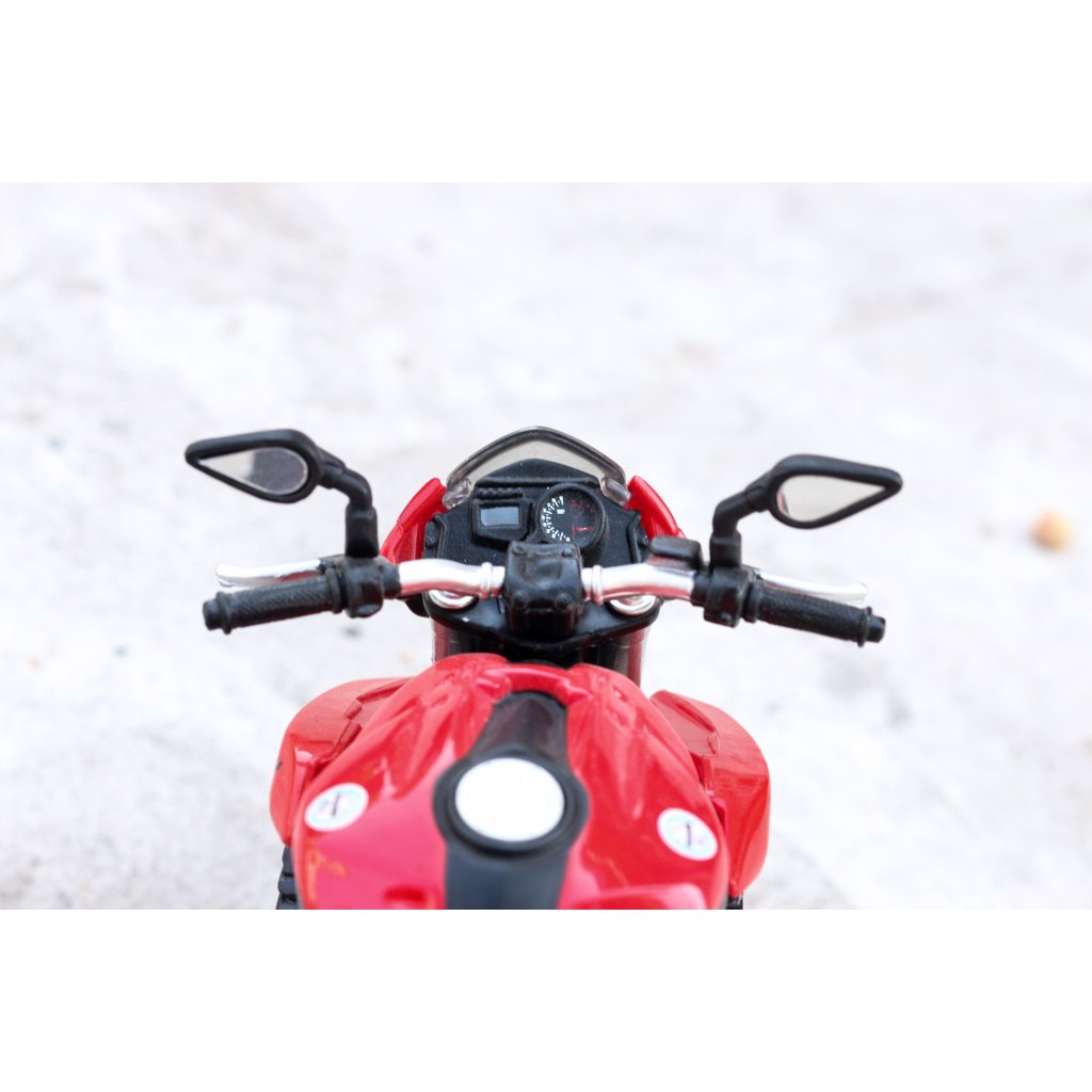 MÔ HÌNH XE BENELLI TORNADO NAKED TRE R160 RED 1:12 MAISTO 5413