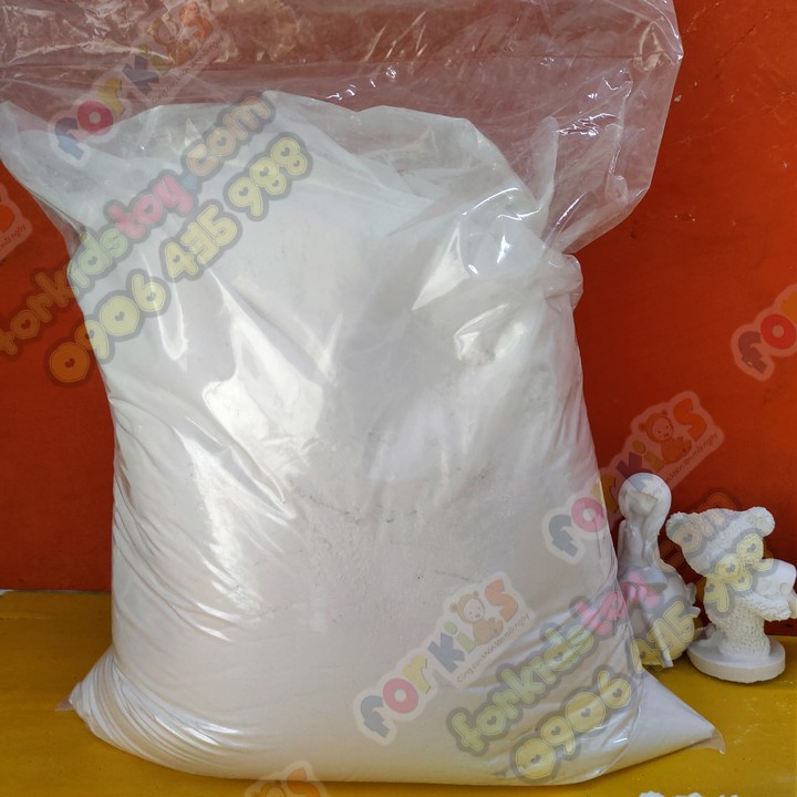 Bột Thạch Cao cao cấp 10kg, dùng đổ khuôn, đút tượng thạch cao