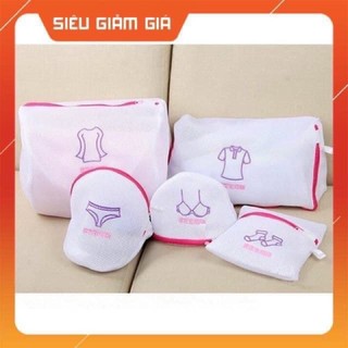 🛍🛍set 5 túi lưới giặt đồ 5 chi tiết