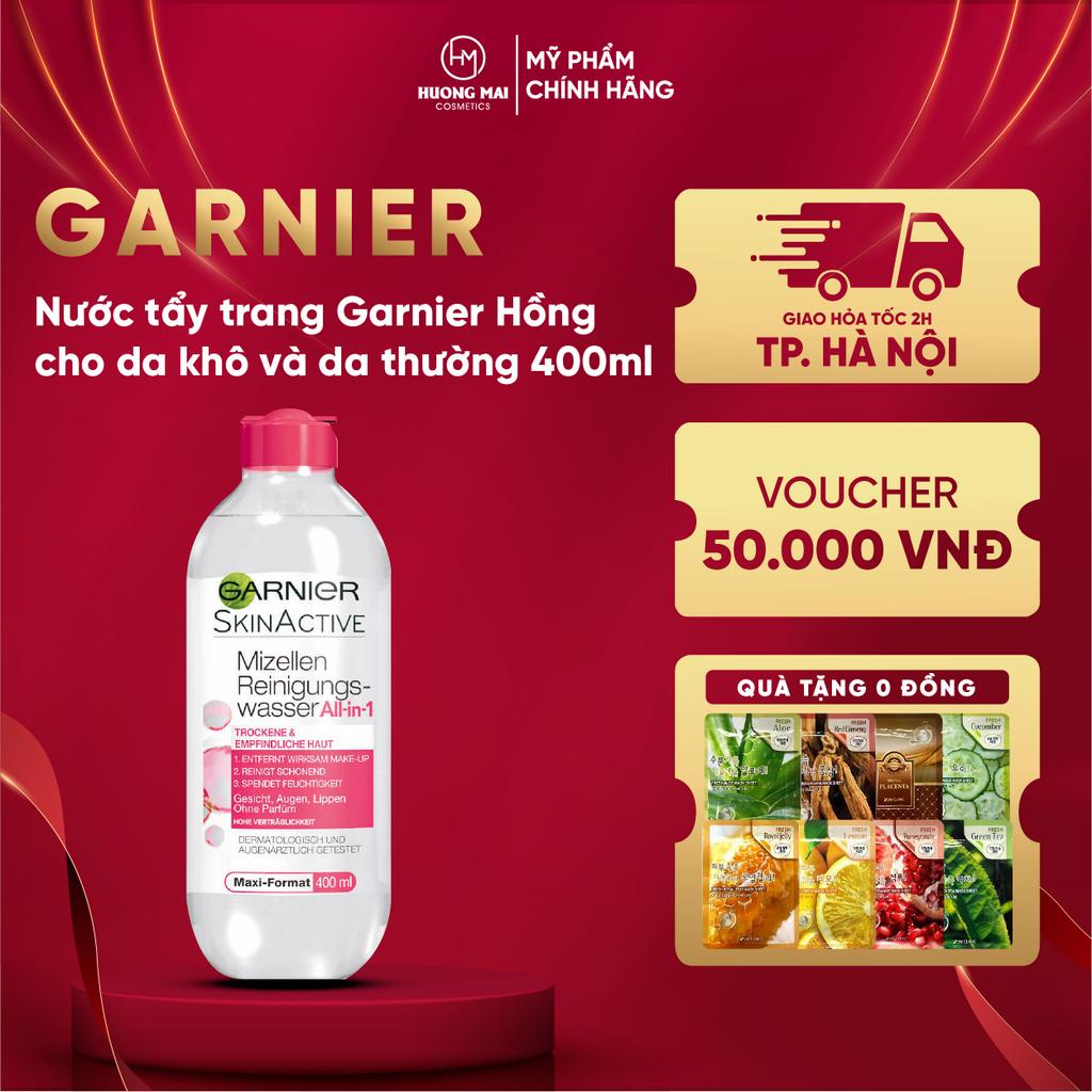 Đầy đủ 4 màu Tẩy trang Garnier vợt sale