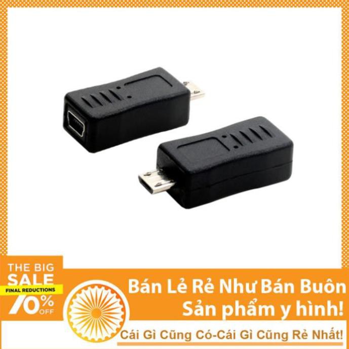 Đầu Chuyển Đổi Mini B USB Sang Micro B USB 2.0