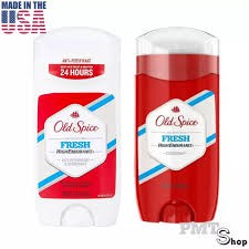 Lăn sáp khử mùi nam Old Spice Pure Sport | Fresh | Original Đỏ sáp xanh | Trắng sáp trắng 85g | 63g - Mỹ