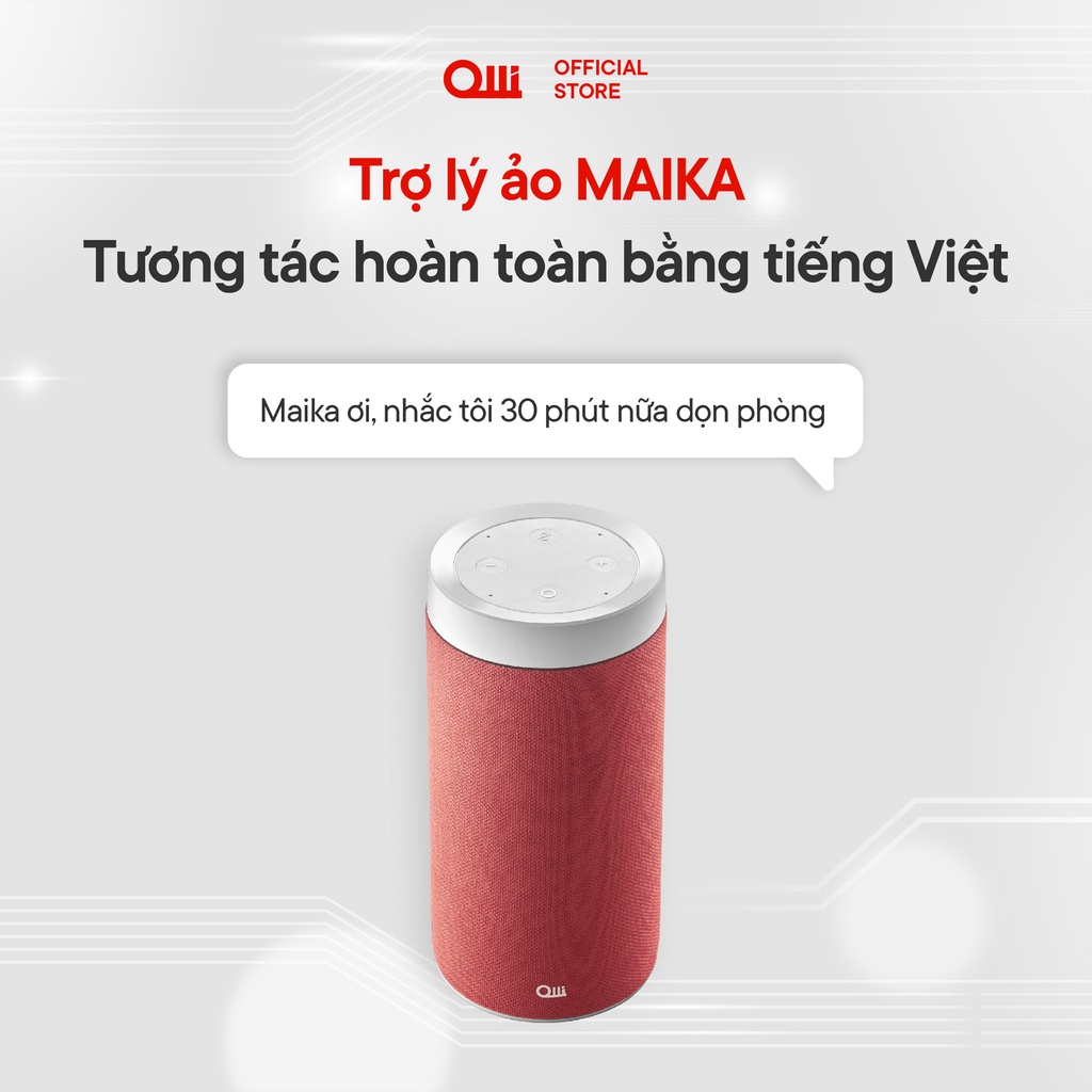 Loa thông minh OLLI MAIKA màu Hồng Cổ Điển MK100B