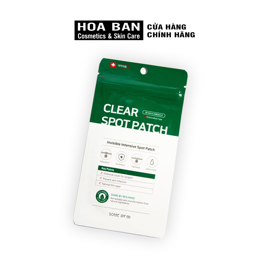 Miếng Dán Mụn Some By Mi Clear Spot Patch - HB0049