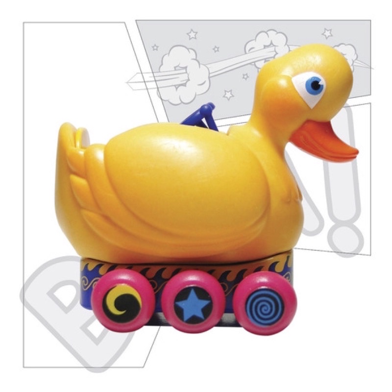 Xe Hotwheels con vịt vàng ( The Penguin Duck )