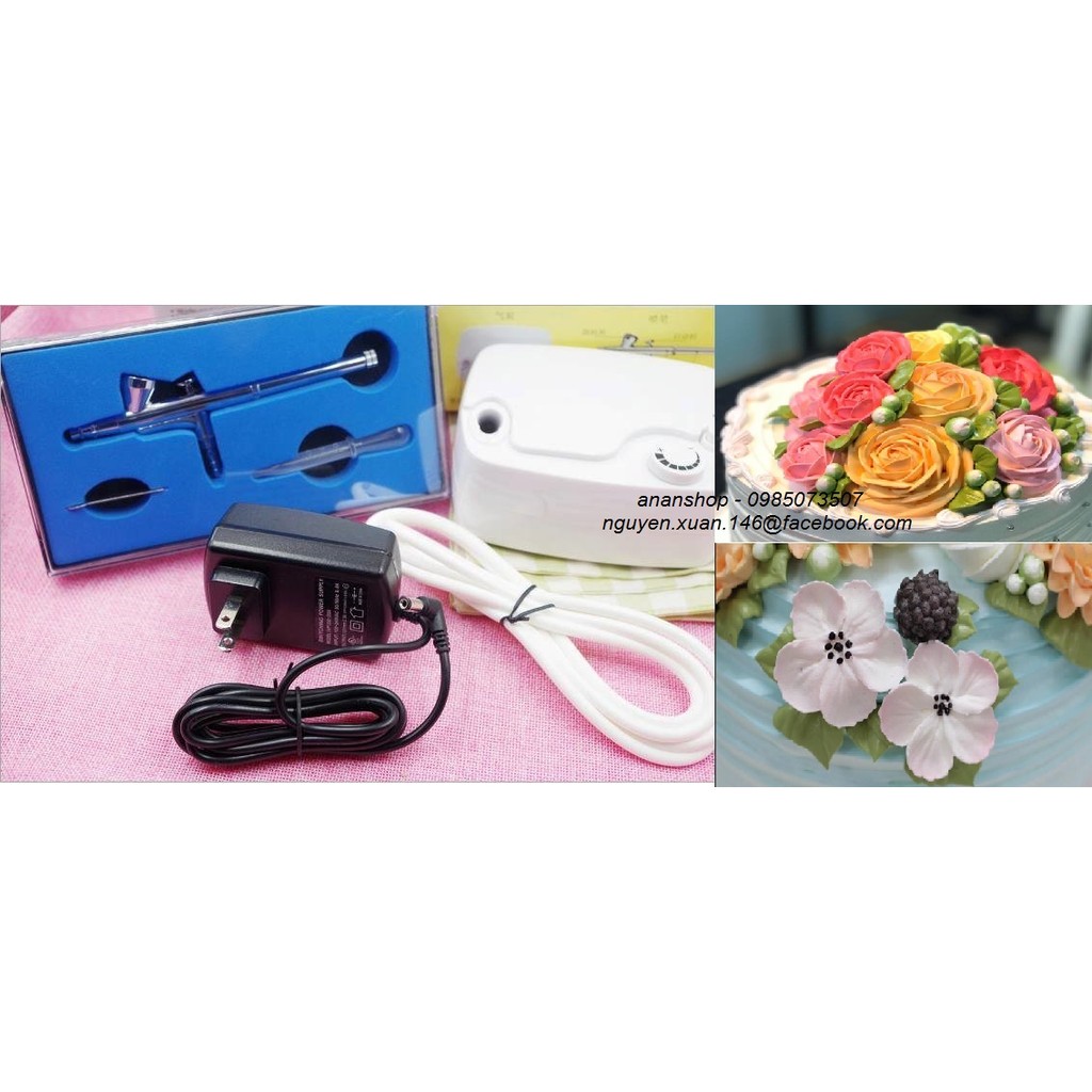 [ELAIRPAY20 Giảm Tối Đa 300k] Máy phun màu, máy phun tinh chất nhiều tốc độ