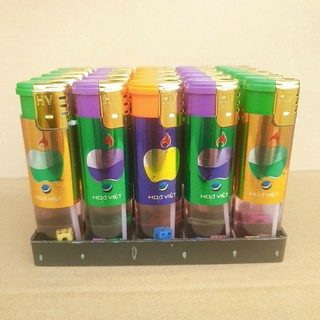 [2 cái] Quẹt ga - Bật lửa xí ngầu