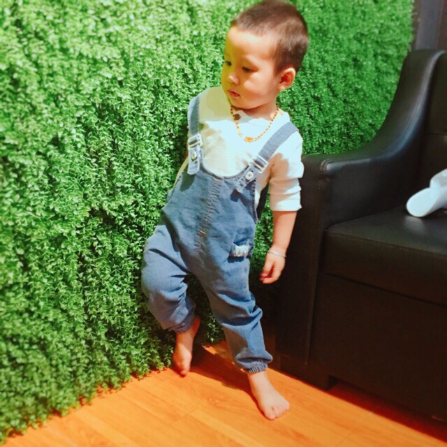 Set bộ yếm jean cho bé trai/gái