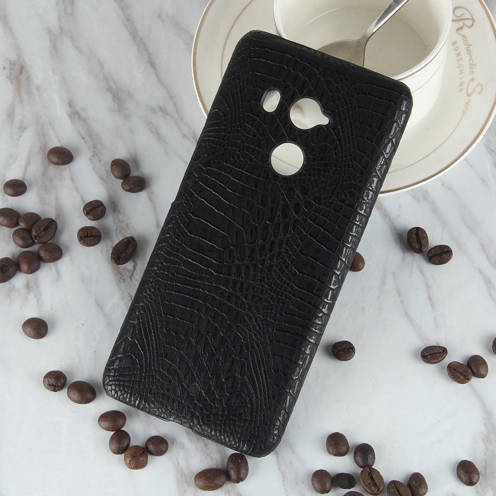 For HTC U11 Plus Case Crocodile Pattern Skin Hard Cover