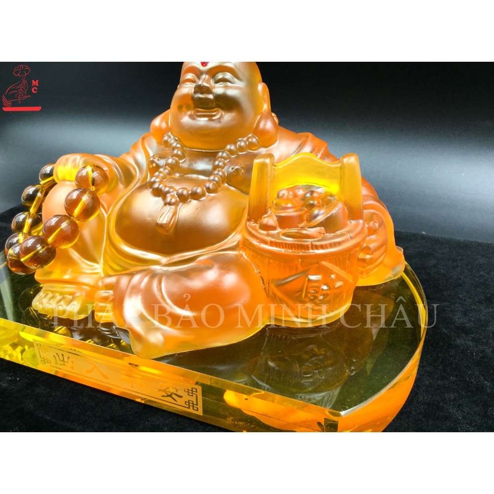 [PHÁP BẢO MINH CHÂU] Bày Ôtô Di Lặc (Thùng vàng) To