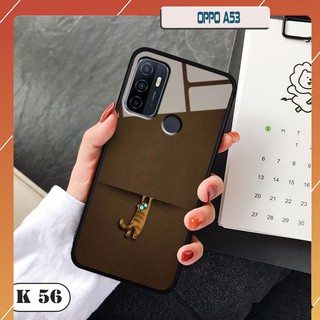Ốp lưng kính 3d cho oppo a53