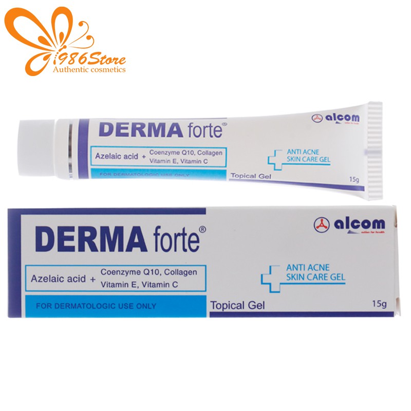 Kem Ngừa Mụn, Sẹo Thâm Derma Forte 15g