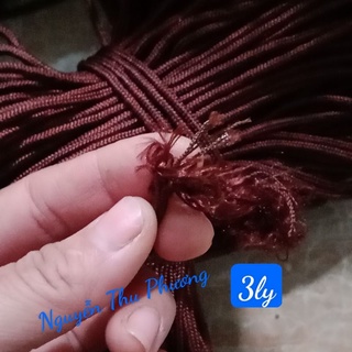 DÙ MALAI 3mm, dây đan lưới, Dây thừng, dây thả diều