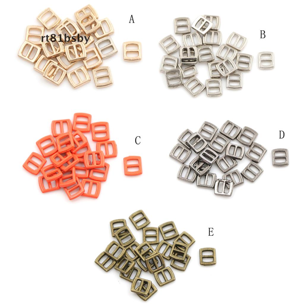 [rt81bsby] 10pcs Mini Metal Buckle DIY Doll Dress Patchwork Handmade Craft Sewing Accessories [rt81bsby]