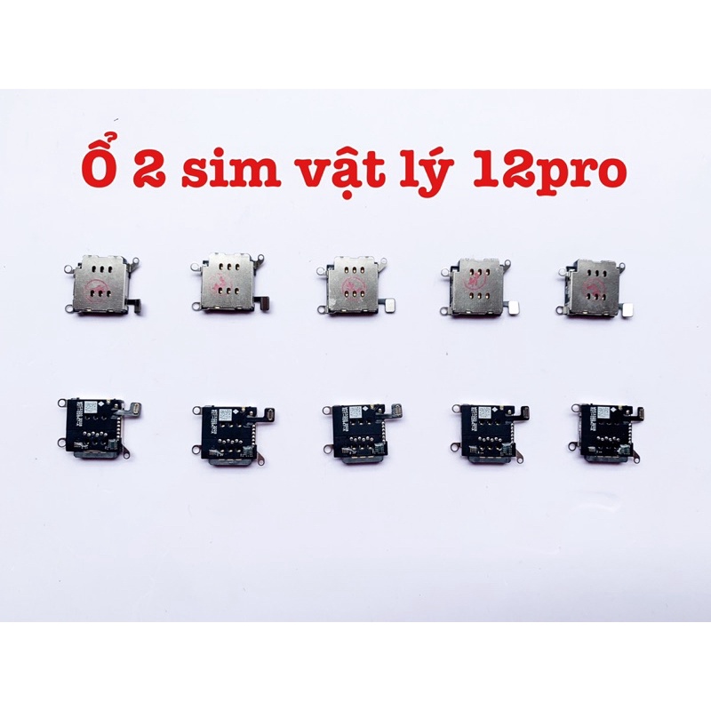Combo độ 2 sim vật lý cho Iphone 12/ 12pro/ 12promax