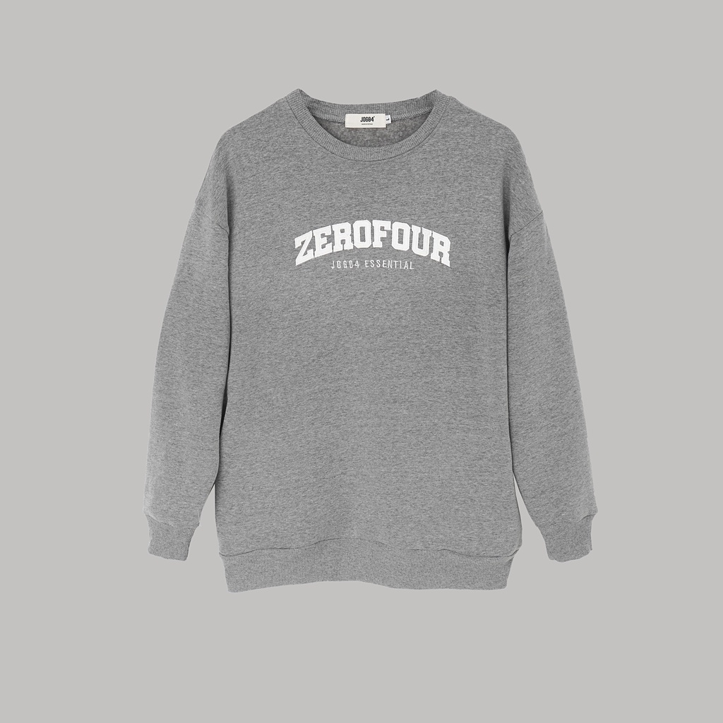 Áo Sweater JOG04 - chất liệu thun nỉ 100% cotton , phong cách Unisex ( hình thêu ZEROFOUR ) | BigBuy360 - bigbuy360.vn